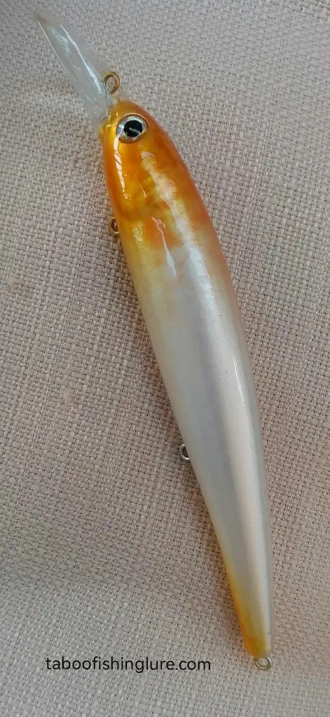 Taboo Jerkbait Bandit Walleye Pearl Gold